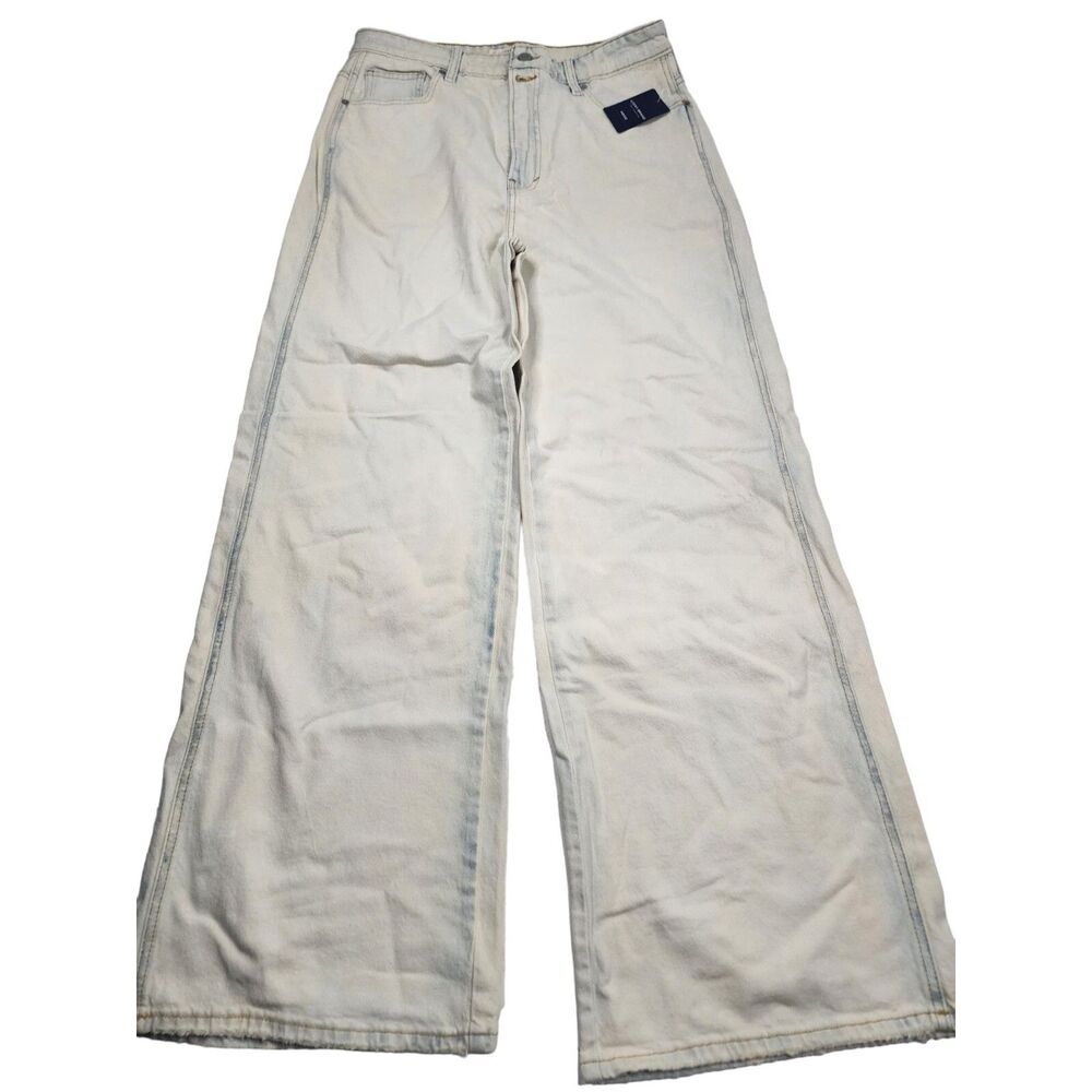 Lucky Brand Los Angeles Indigo Womens 32 32x32‎ White Blue Jeans